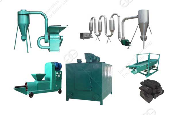 charcoal production machine