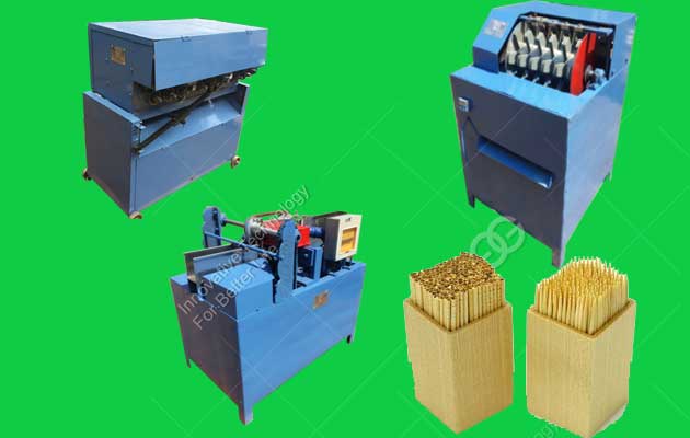 wood toothpick production line